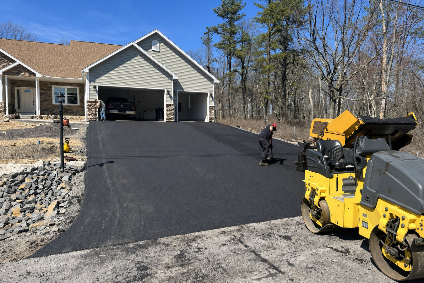Driveway paving